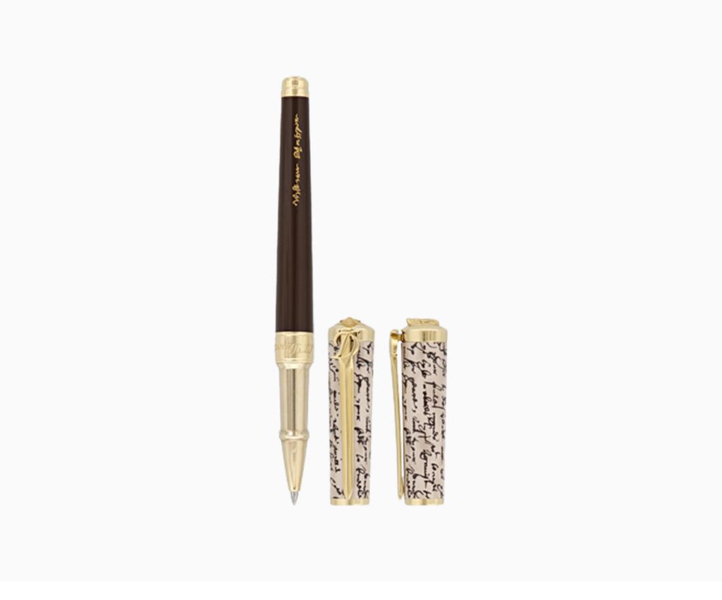 Limited Edition Shakespeare Brown Rollerball Point Pen